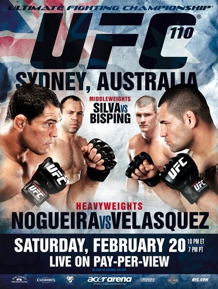 Постер UFC 110: Nogueira vs. Velasquez