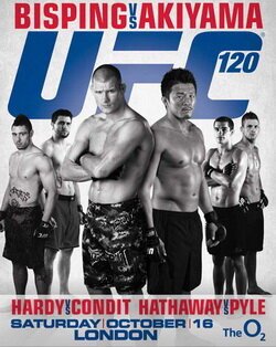 Постер UFC 120: Bisping vs. Akiyama