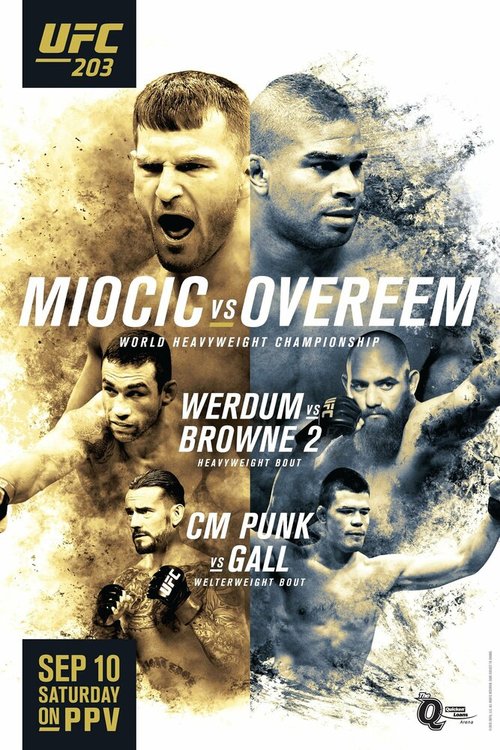 UFC 203: Miocic vs. Overeem скачать фильм торрент