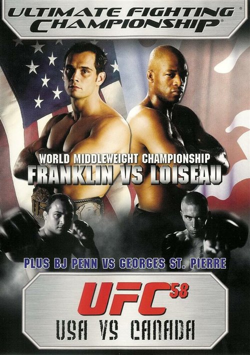 Постер UFC 58: USA vs. Canada