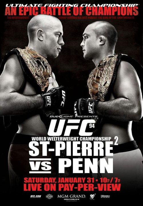 Постер UFC 94: St-Pierre vs. Penn 2