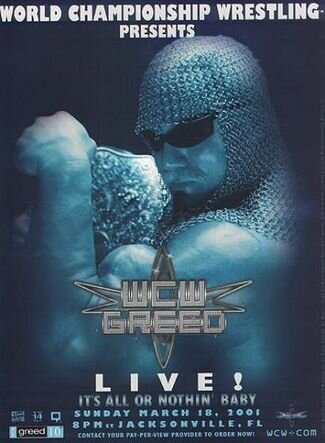 Постер WCW Жадность