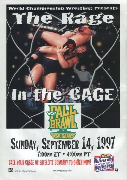 Постер WCW Жесткая драка