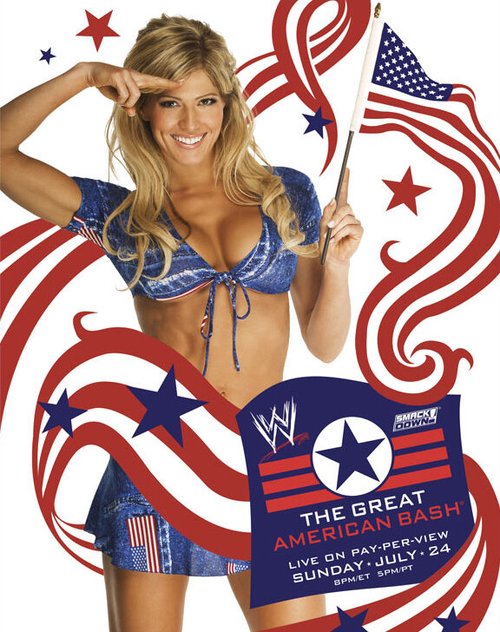 Постер WWE Мощный американский удар