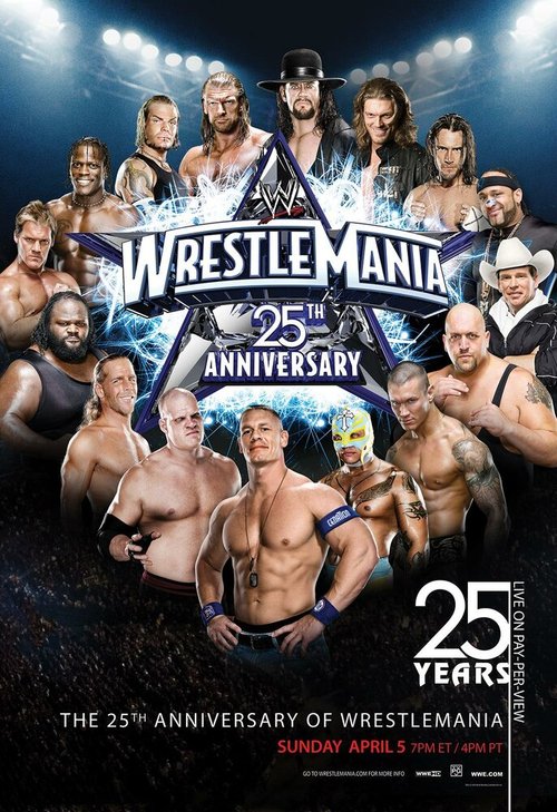 Постер WWE РестлМания 25