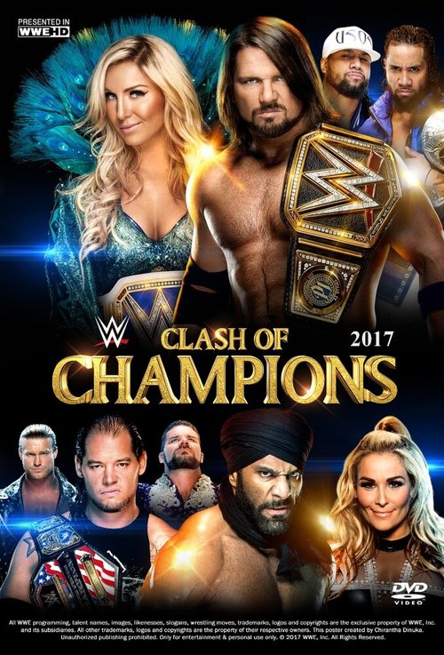 Постер WWE Столкновение чемпионов
