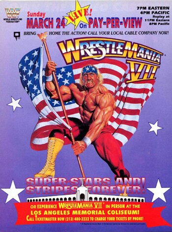 Постер WWF РестлМания 7