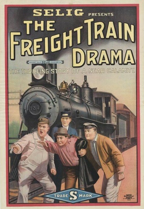 Постер A Freight Train Drama