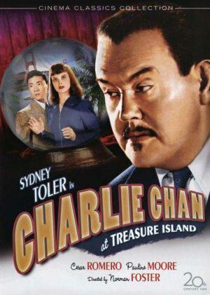 Постер Чарли Чан на острове сокровищ
