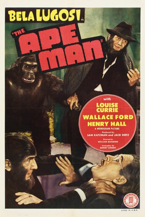 Постер Человек-обезьяна
