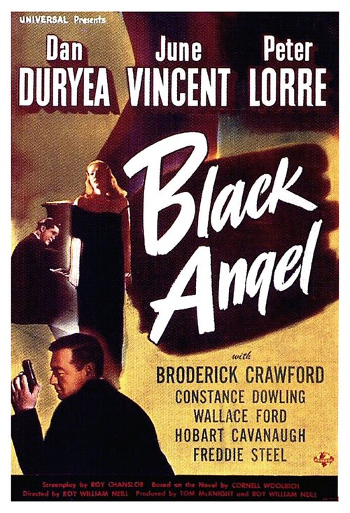 Постер Чёрный ангел