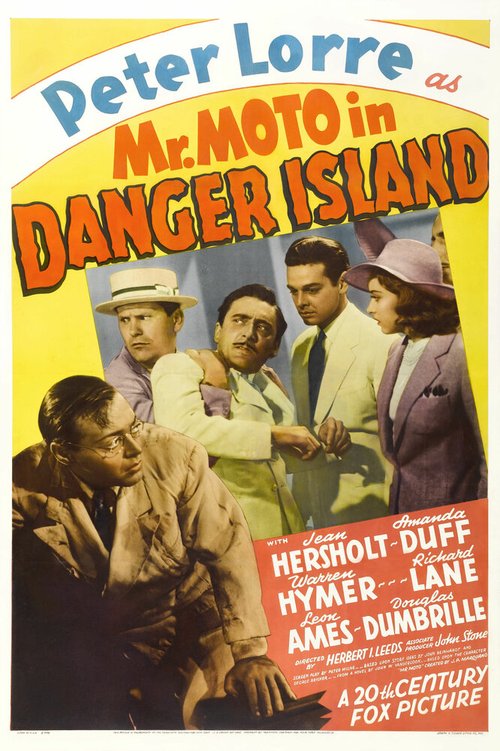Постер Мистер Мото на опасном острове