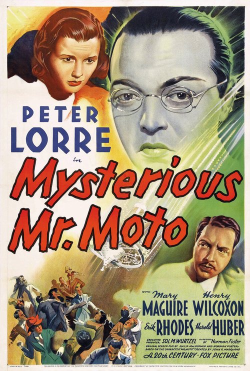 Постер Таинственный мистер Мото